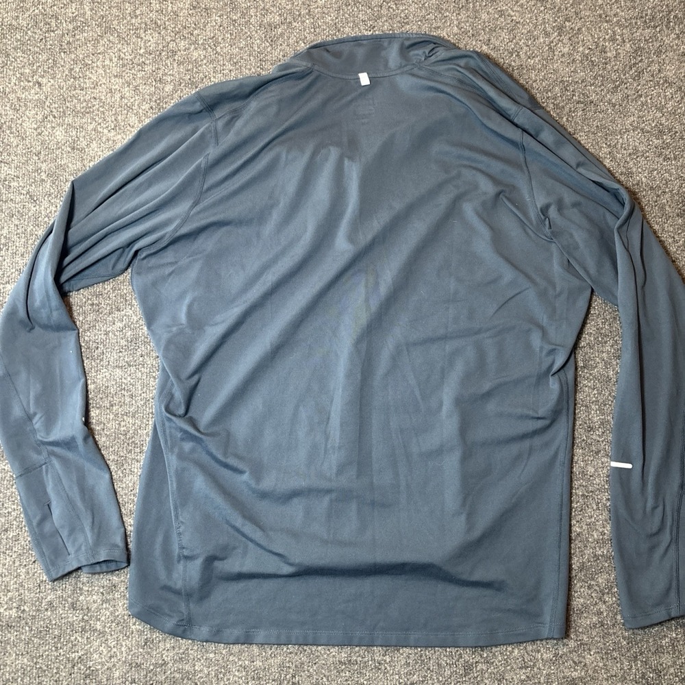Nike Men's Dri-FIT Element 1/4 Zip Blue Running Pullover Size XL Lightweight - Picture 8 of 8